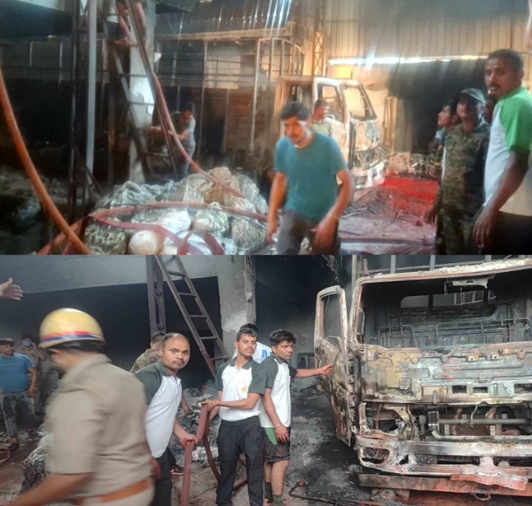 सेना के जवान आग बुझाओ का प्रयास करते हुए सेना के जवान आग बुझाओ का प्रयास करते हुए