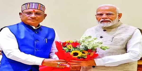 प्रधानमंत्री मोदी  एवं मुख्यमंत्री साय  फाइल फाेटाे