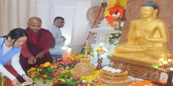 सांची में रखे भगवान बुद्ध के परम शिष्यों के पवित्र अवशेष (फाइल फोटो)