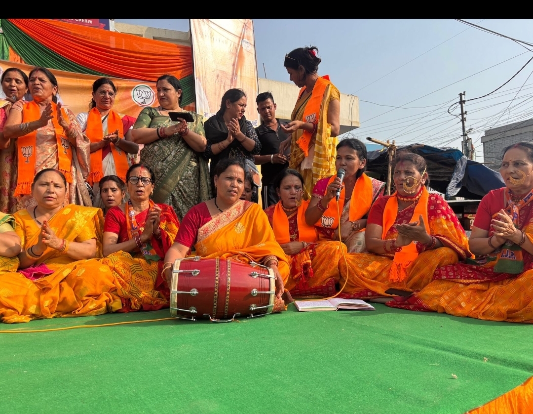 भाजपा के राष्ट्रीय अध्यक्ष नितिन  नवीन का स्वागत के लिए तैयार।।