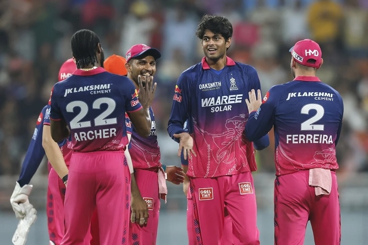राजस्थान की दमदार जीत से हैदराबाद बाहर, सूर्यवंशी की विस्फोटक पारी ने बदला मैच राजस्थान की दमदार जीत से हैदराबाद बाहर, सूर्यवंशी की विस्फोटक पारी ने बदला मैच