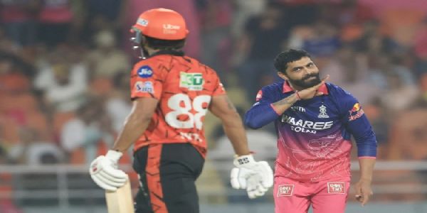 राजस्थान की दमदार जीत से हैदराबाद बाहर, सूर्यवंशी की विस्फोटक पारी ने बदला मैच राजस्थान की दमदार जीत से हैदराबाद बाहर, सूर्यवंशी की विस्फोटक पारी ने बदला मैच