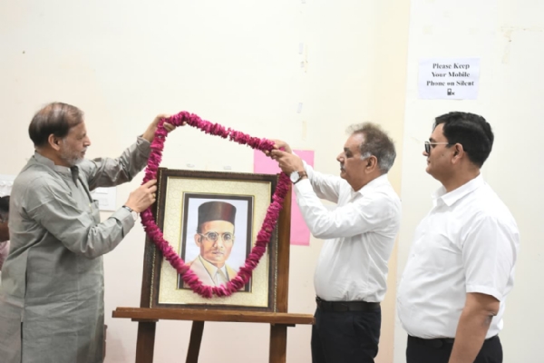 Veer Savarkar was a living symbol of sacrifice, courage and dedication – Prof. Anand Bhalerao Veer Savarkar was a living symbol of sacrifice, courage and dedication – Prof. Anand Bhalerao