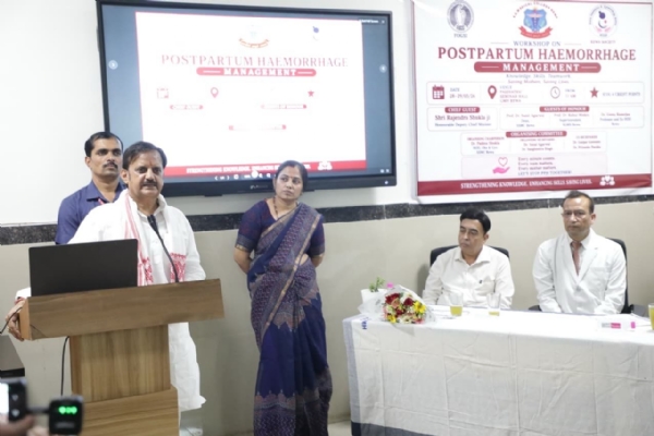 प्रसूति एवं स्त्री रोग विभाग के संयोजकत्व में कार्यशाला संपन्न