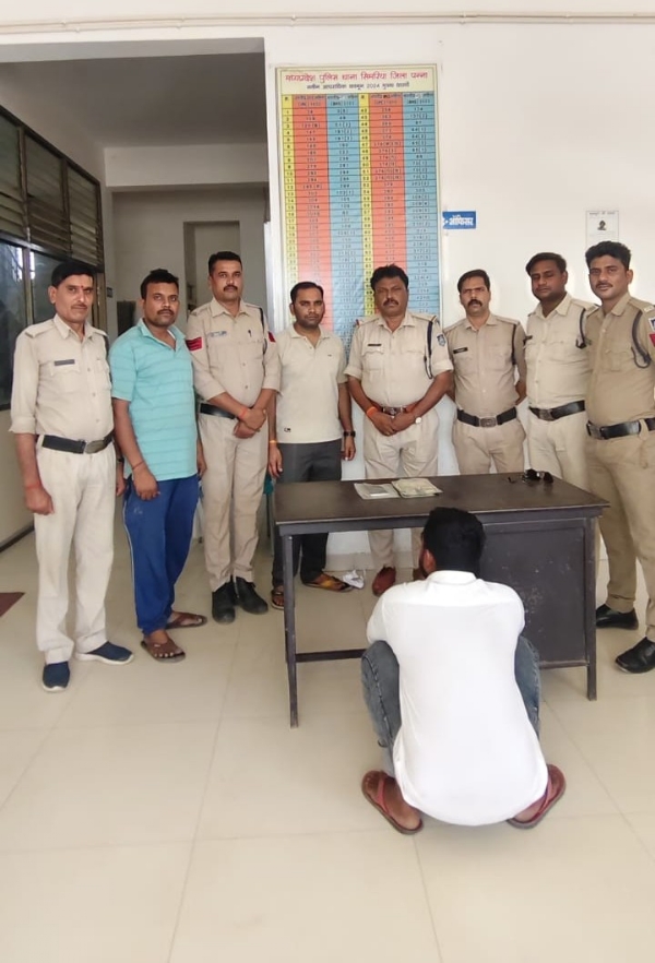 पन्ना पुलिस ने गिरफ्तार किए अंतर्राज्यीय गिरोह के सदस्य
