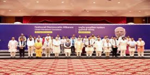 राजग के मुख्यमंत्रियों और उपमुख्यमंत्रियों की बैठक (फाइल फोटो)
