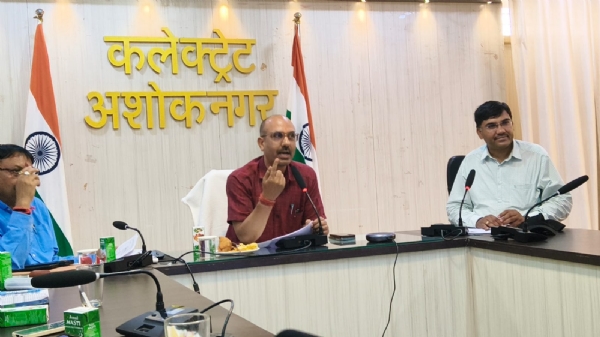 Ashoknagar: Collector explains the arrangements for Ashoknagar: Collector explains the arrangements for