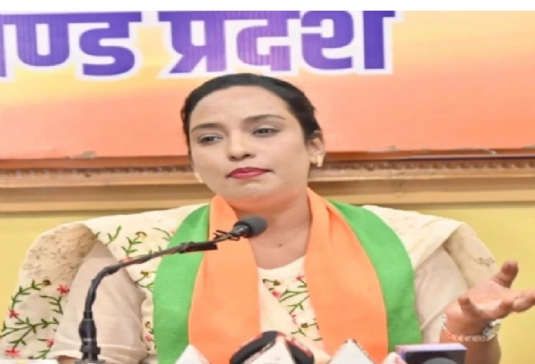 भाजपा प्रदेश प्रवक्ता राफिया नाज का फाइल फोटो भाजपा प्रदेश प्रवक्ता राफिया नाज का फाइल फोटो