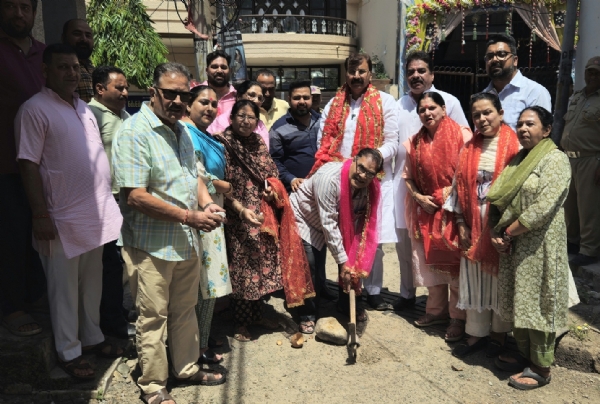 Launch of Lane Development Works at a Cost of ₹22 Lakhs