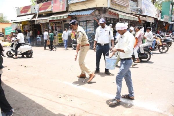 Ashoknagar: Traffic police launch special Ashoknagar: Traffic police launch special