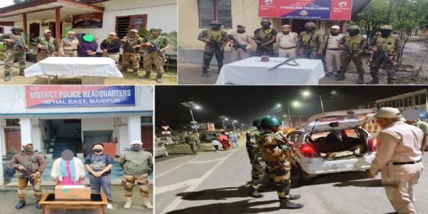 मणिपुरः प्रीपाक (प्रो) की महिला कैडर गिरफ्तार, हथियार एवं हेरोइन बरामद