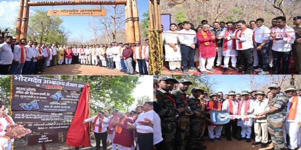 उप मुख्यमंत्री विजय शर्मा, वन मंत्री  केदार कश्यप ने किया भोरमदेव जंगल सफारी का शुभारंभ