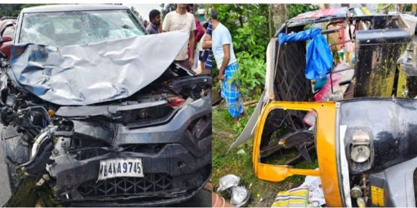 कूचबिहार में भीषण सड़क हादसा, दो की मौत, चार घायल
