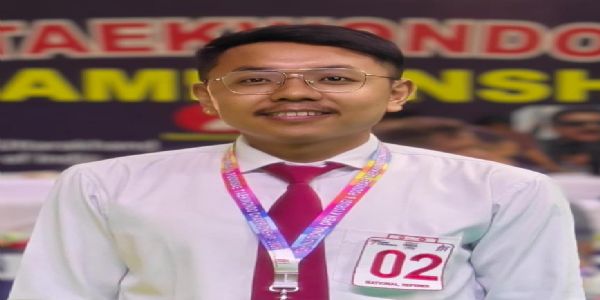 मुरादाबाद के ताइक्वांडो कोच केशव थापा।