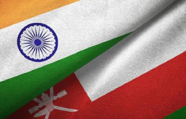 भारत और ओमान के लोगो का प्रतीकात्मक चित्र