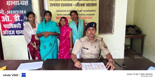 पुलिस गिरफ्त महिला चोर गिरोह के सदस्य
