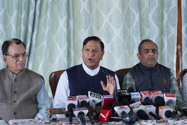 राजीव बिंदल प्रेस वार्ता