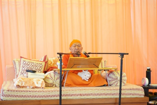 Material pleasures do not bring lasting peace, the fruits are obtained according to the deeds - Swami Ram Swarup Ji