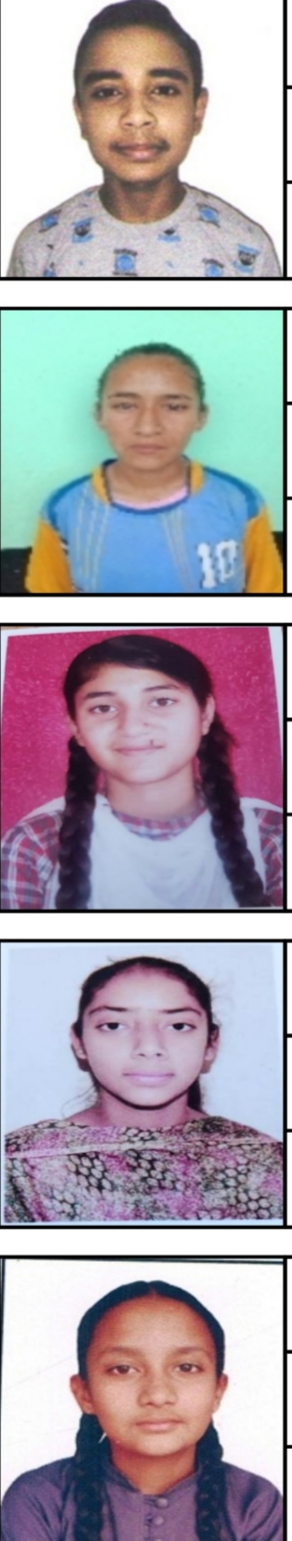 आर्ट्स संकाय के टॉप टेन के टॉपर।