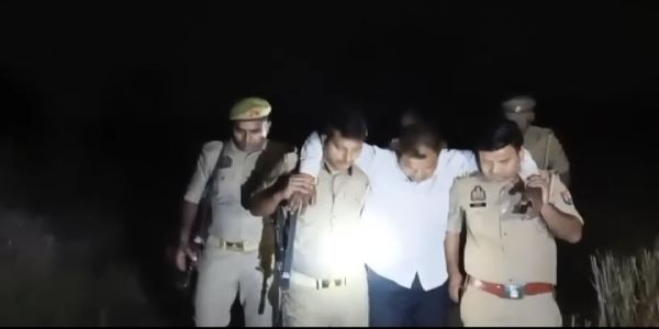 लूट का आरोपित पुलिस मुठभेड़ में घायल