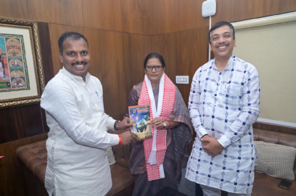 एबीवीपी प्रतिनिधिमंडल ने ओडिशा की उपमुख्यमंत्री से की शिष्टाचार भेंट