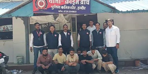 इंदौर में पकड़ाया ऑनलाइन क्रिकेट सट्टा, 7 गिरफ्तार, करोड़ों के लेनदेन का खुलासा