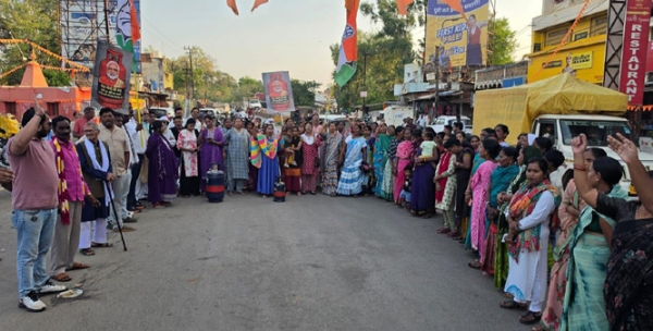 मंहगाई भाजपा सरकार की जनविरोधी नीतियों का प्रमाण, लागू करे महिला आरक्षण - कांग्रेस