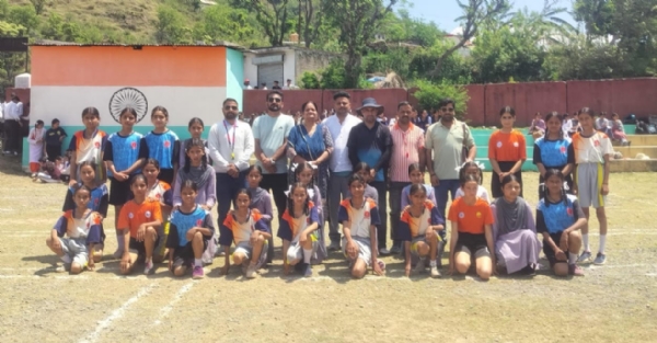 Inter-school zonal girls tournament begins in Basohli, 359 students show their mettle