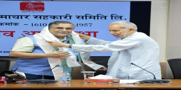 अरविन्द मार्डीकर दूसरी बार हि.स. के निर्विरोध अध्यक्ष निर्वाचित