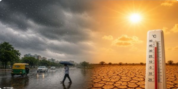 गुजरात के छह जिलों में बारिश की संभावना