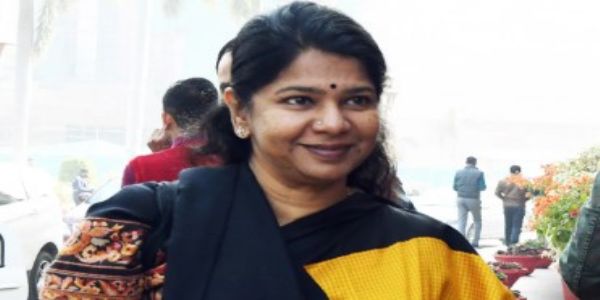 डीएमके सांसद कनी मोझी की फाइल फोटो।