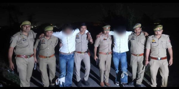 बुलंदशहर में पुलिस मुठभेड़ में दो बदमाश घायल , अवैध असलहे बरामद