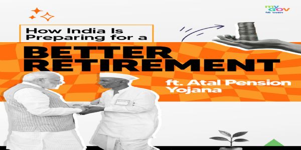 अटल पेंशन योजना को लेकर माईगवइंडिया पर जारी किया गया फोटो अटल पेंशन योजना को लेकर माईगवइंडिया पर जारी किया गया फोटो