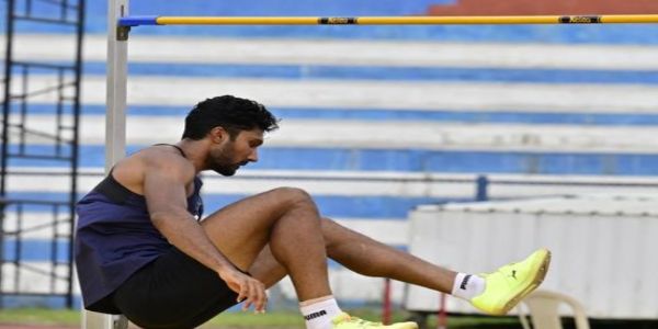 भारत के राष्ट्रीय हाई जंप रिकॉर्डधारी तेजस्विन शंकर