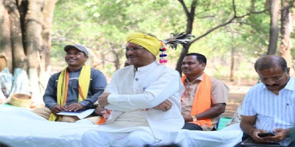 वर्षों तक विकास से वंचित रहे क्षेत्र में अब विकास की नई गाथा लिखी जा रही है : मुख्यमंत्री साय