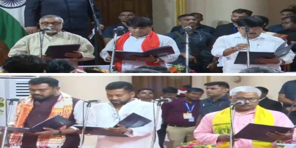 मंत्रीमंडल का शपथ ग्रहण मंत्रीमंडल का शपथ ग्रहण