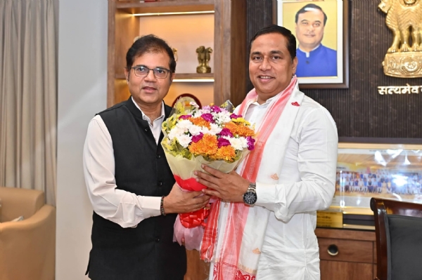 Assam Finance Minister Jayanta Malla Barua, shortly after assuming charge. Assam Finance Minister Jayanta Malla Barua, shortly after assuming charge.