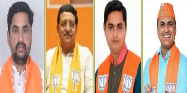 गुजरात भाजपा के चारों उम्मीदवार निर्विरोध निर्वाचित
