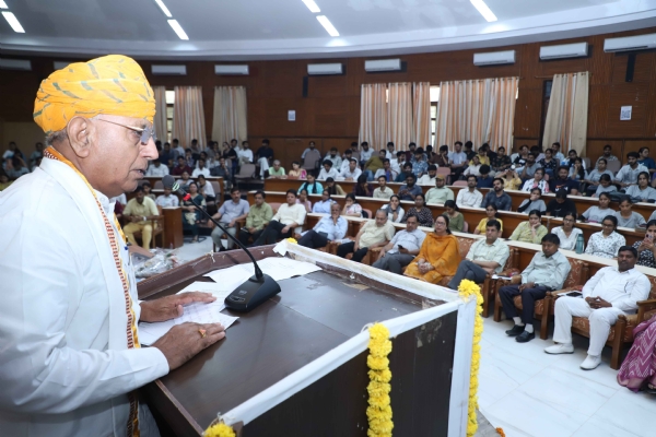 Yoga is the basis of self-identity, discipline and positive outlook on life: Bhagirath Choudhary