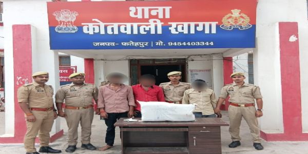 गांजा तस्करी का भंडाफोड़, 12 किग्रा अवैध गांजा सहित तीन गिरफ्तार