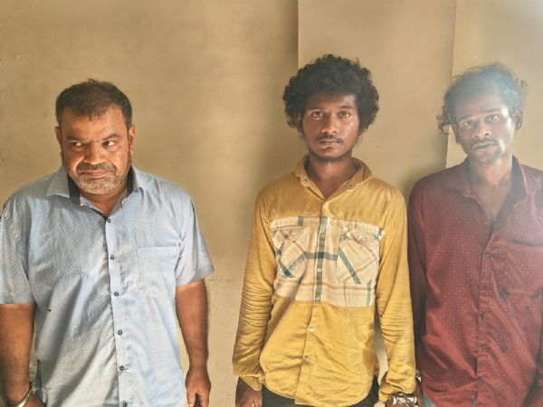 आरोपित गिरफ्तार आरोपित गिरफ्तार