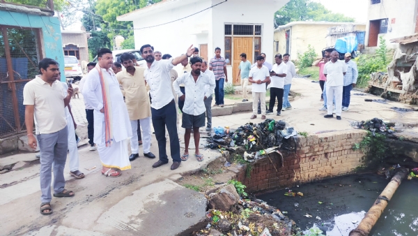 नगर निगम नाला निरीक्षण नगर निगम नाला निरीक्षण