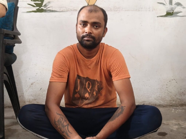 पुलिस के गिरफ्त में आरोपी
