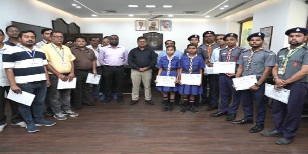 ‘विश्व पर्यावरण दिवस’ में उत्कृष्ट योगदान देने वाले 21 कर्मियों को प्रशस्ति पत्र से किया गया सम्मानित