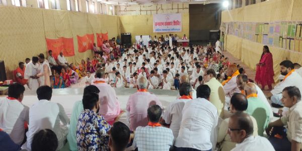 संपत्ति नहीं, संस्कार दें संतति को, सनातन संस्कार शिविर में संत दिग्विजय राम - गुडविल बनेगी वसीयत नहीं
