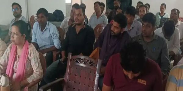 ग्राम पंचायत विकास योजना के संचालन को लेकर एक दिवसीय प्रशिक्षण शिविर