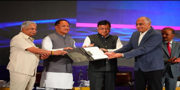 इन्वेस्टर कनेक्ट में हैदराबाद के निवेशकों को मुख्यमंत्री साय का निमंत्रण इन्वेस्टर कनेक्ट में हैदराबाद के निवेशकों को मुख्यमंत्री साय का निमंत्रण