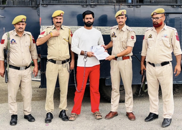 Notorious drug smuggler Bagh Shah arrested under the NDPS Act. Notorious drug smuggler Bagh Shah arrested under the NDPS Act.