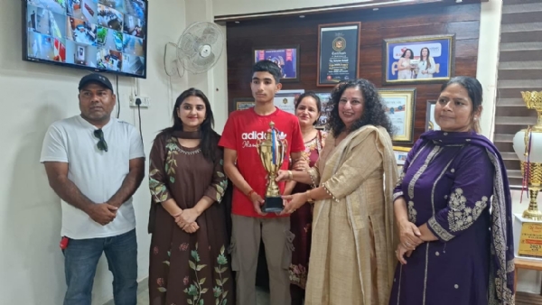 Tiny Scholars School student selected for National Boxing Championship; brings pride to the school. Tiny Scholars School student selected for National Boxing Championship; brings pride to the school.