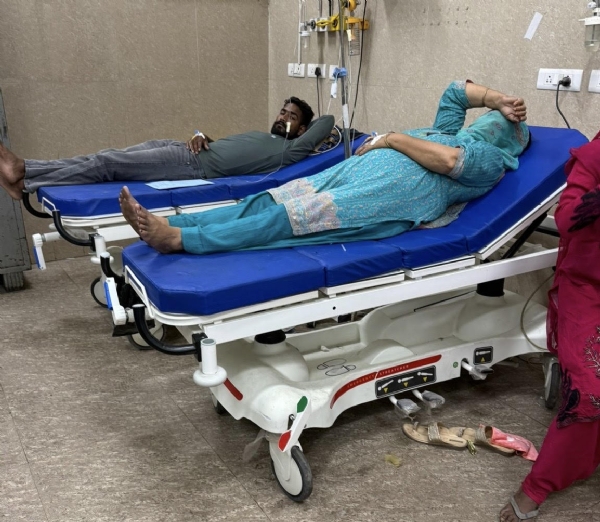 Installation of modern hydraulic emergency beds at GMC Kathua Installation of modern hydraulic emergency beds at GMC Kathua